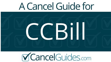 ccbill cancel|Worried about potential scam with CC bill : r/personalfinance